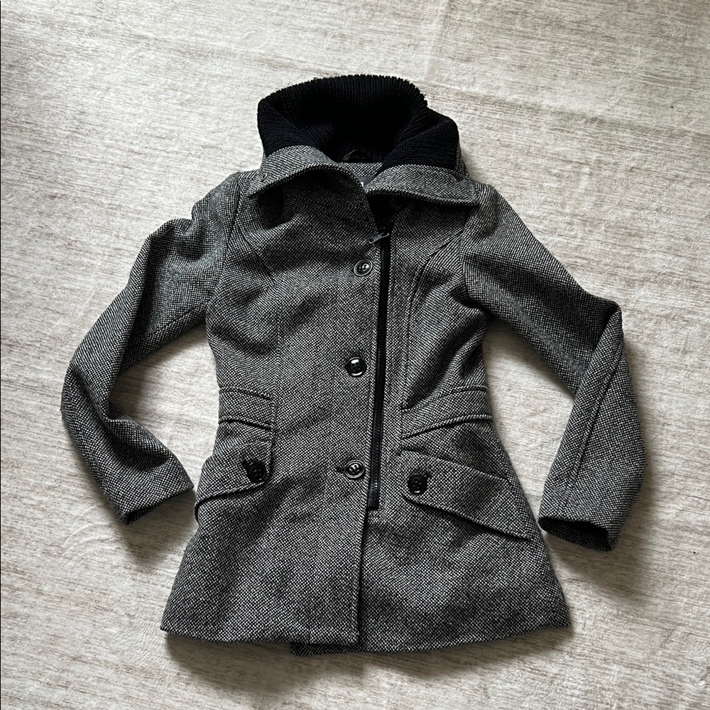i jeans by Buffalo Charcoal Trench Coat